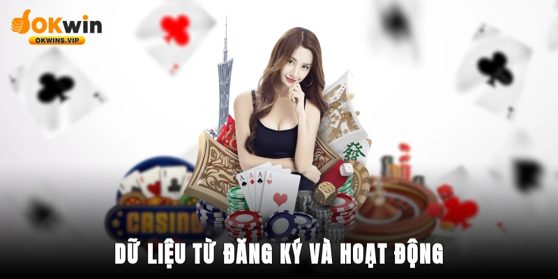 Dữ liệu từ đăng ký và hoạt động trên nền tảng