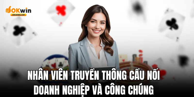 Nhân viên truyền thông okwin