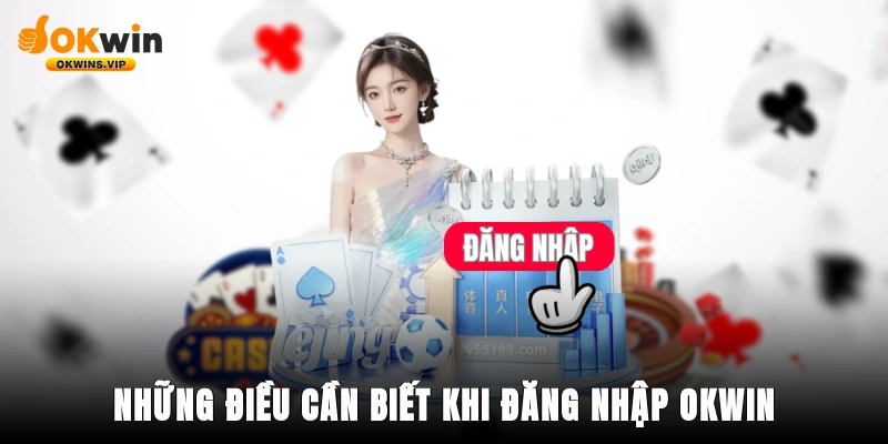 Những điều cần biết trước khi đăng nhập OKWIN